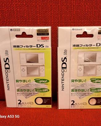 PELLICOLE PROTETTIVE - NINTENDO DS - SIGILLATE