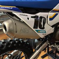 Scarico hgs completo per husqvarna 250 4t e ktm da