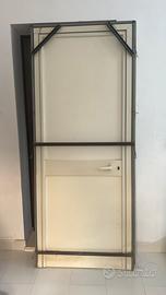 Porte in alluminio e bachelite  RAL 1013