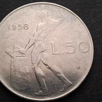 50 lire vulcano 