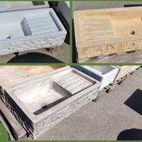 Lavello con Gocciolatoio Gaeta 80x40