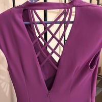 Abito tubino donna fuxia