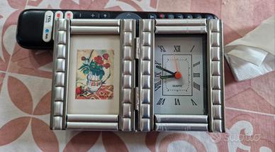 Orologio da tavolo con cornice