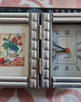 Orologio da tavolo con cornice
