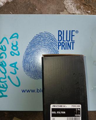 Mercedes CLA 200d filtro olio+ filtro abitacolo