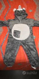 Tutoni - pigiami ciniglia unicorno