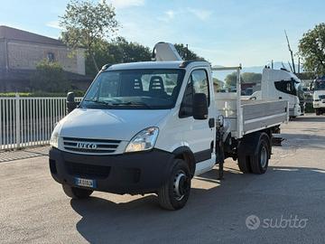 Iveco daily 60 con gru e ribaltabile