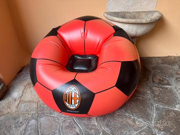 Poltrona gonfiabile Milan AC