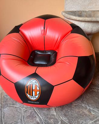 Poltrona gonfiabile Milan AC