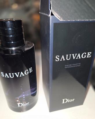 Profumo spray uomo SAUVAGE Dior 200 ml