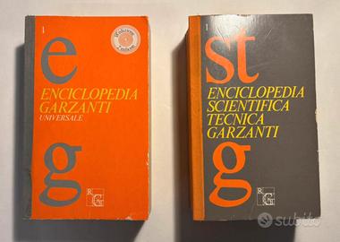 Lotto di 4 enciclopedie Garzanti Vintage