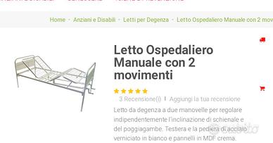 letto ortopedico