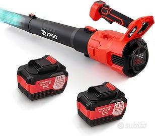 Soffiatore a Batteria, Dotato di 2 batterie da 4,5