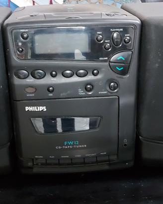 PHILIPS Ttriplo mini stereo FW12