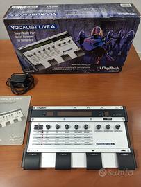 Pedaliera chitarra voce Digitech Vocalist Live 4