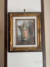 Quadro rustico con cornice alta qualità