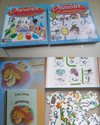 Giochi didattici con "Il Re Leone" Disney Hachette