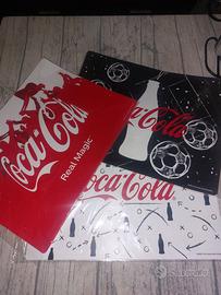 Set 3 Tovagliette in PVC Coca-Cola a tema Calcio