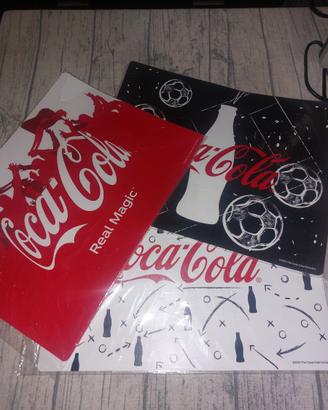 Set 3 Tovagliette in PVC Coca-Cola a tema Calcio