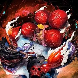 Action figure kaido Vs luffy Gear one piece