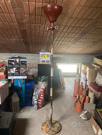 Piantana in onice e ottone