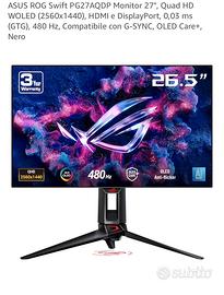 Monitor oled 480hz