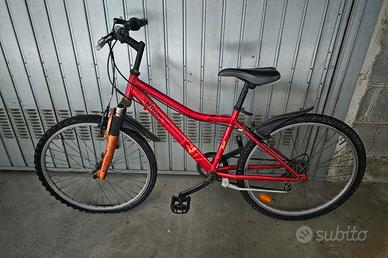 Bicicletta BTwin misura 24 