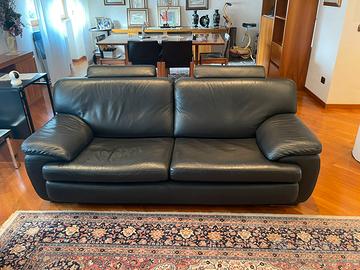 Nr. 2 DIVANI VERA PELLE FIORE Chateaux d’Ax