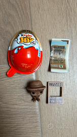 Luffy Wanted OnePiece Kinder Joy