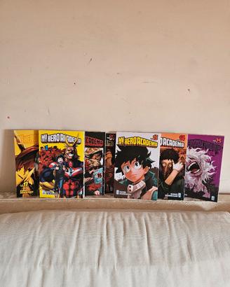 Lotto manga "My hero academia"