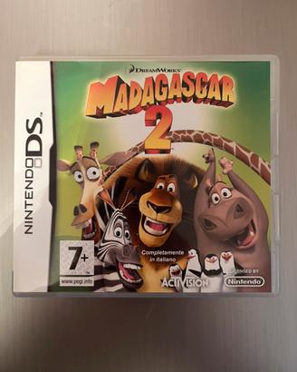Madagascar 2 Nintendo DS completo ITA