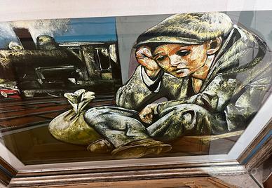 Bruno bruni olio quadro