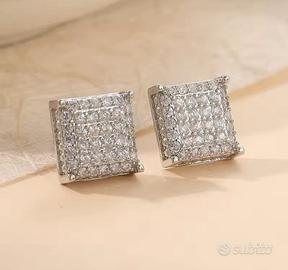 Orecchini con Strass Brillanti