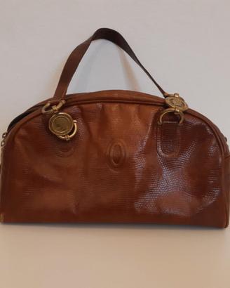 BORSA A MANO POLLINI VINTAGE COLOR CUOIO