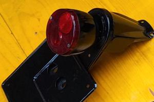 Fanale posteriore con porta targa Laverda 750