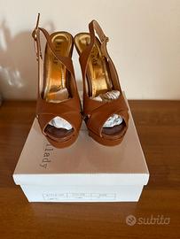 Sandalo tacco 15 cm