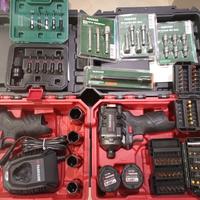 2 Avvitatori 12v performance parkside 