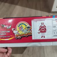 vestito di carnevale Cappuccetto rosso 