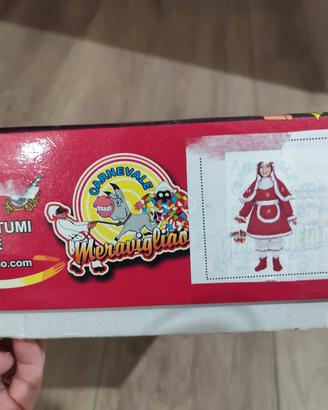 vestito di carnevale Cappuccetto rosso 