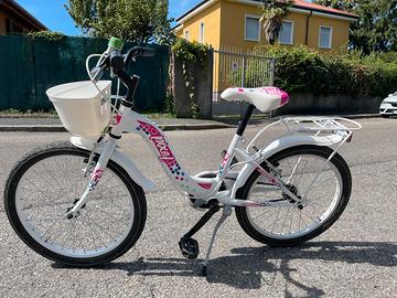 Bicicletta bambina 20 pollici, 6 v