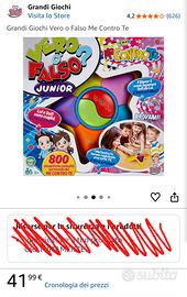 Gioco Me Contro Te: Vero o Falso?