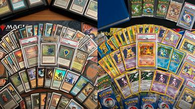 carte Pokemon e Magic the gathering