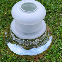 Vetro lampadario retrò