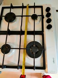 PIANO COTTURA ELLECI 4 FUOCHI SMALTATO