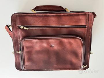 Borsa da lavoro in pelle di alta qualità TEMPORA