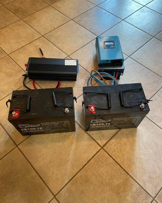 Kit - n°2 Batterie - Contatore - Inverter