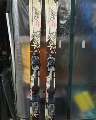 Sci freeride K2 con attacchi fritschi diamir