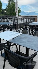 TAVOLI HPL MADE IN ITALY INTERNI ESTERNI LOCALI