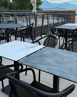 TAVOLI HPL MADE IN ITALY INTERNI ESTERNI LOCALI