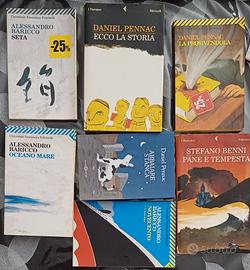 libri Barricco, Benni e Pennac